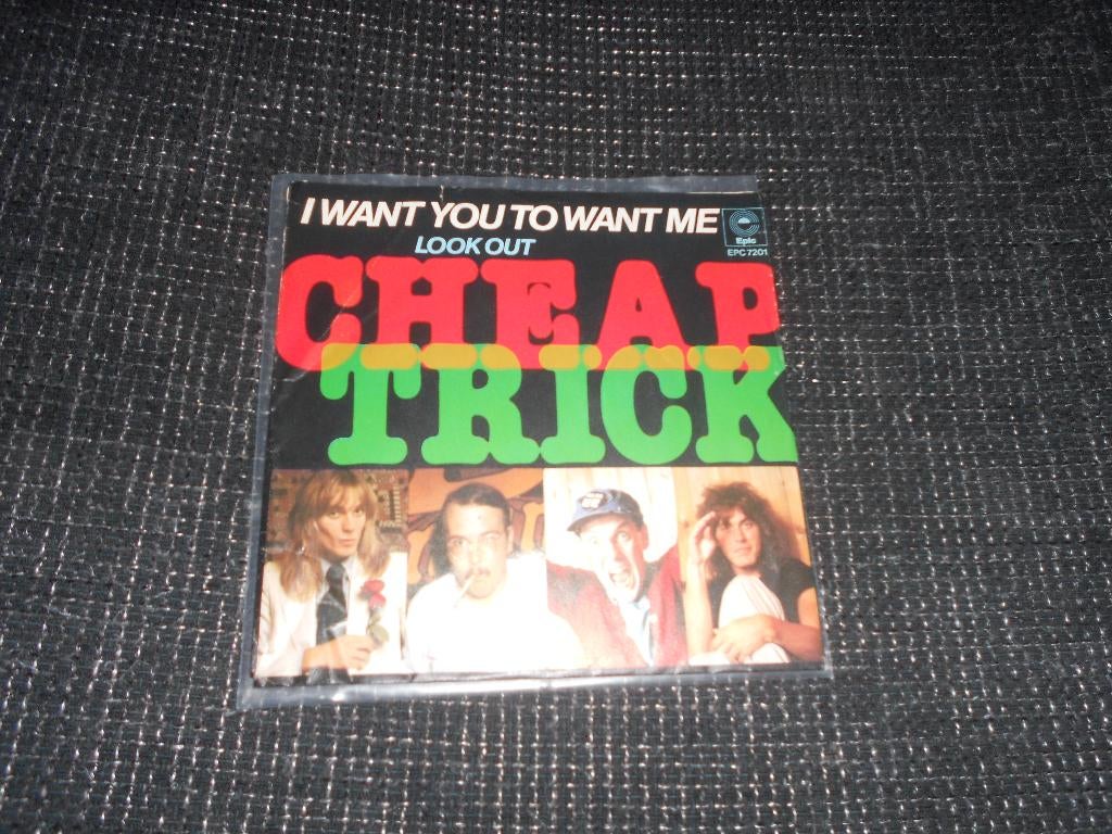 i want you to want me - cheap trick, Gebruikt, 7 inch, Single, Ophalen of Verzenden