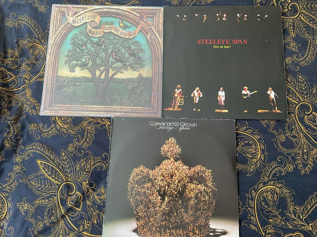 Steeleye Span 3 lp’s, Cd's en Dvd's, Gebruikt, Ophalen of Verzenden, 1970 - 1979, 12 inch