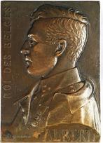 België penning 1918 Albert I Virtus Violentiae Victrix EF, Ophalen of Verzenden, Overige materialen, Buitenland