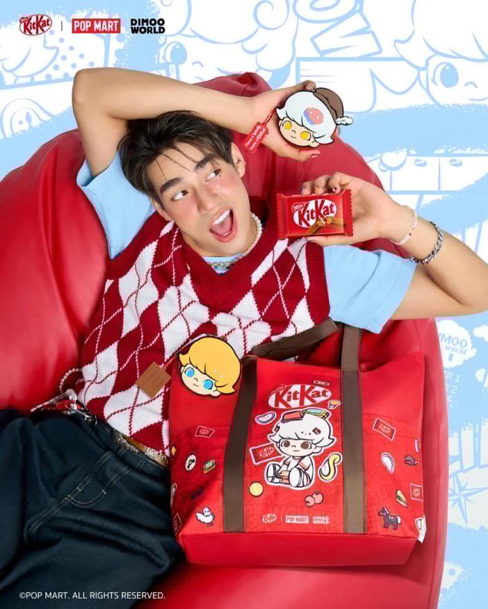 Kitkat Dimo tas bag Limited Edition Popmart Nieuw, Sieraden, Tassen en Uiterlijk, Tassen | Damestassen, Ophalen, Nieuw