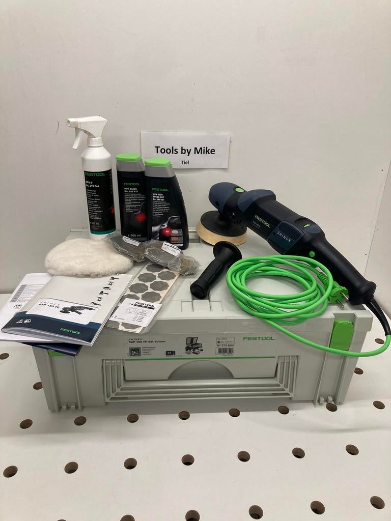 Festool rap 150 FE-set polijst machine, Ophalen, Zo goed als nieuw