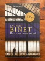 Boek De zevende functie van taal - Laurent Binet, Ophalen of Verzenden, Zo goed als nieuw, Nederland