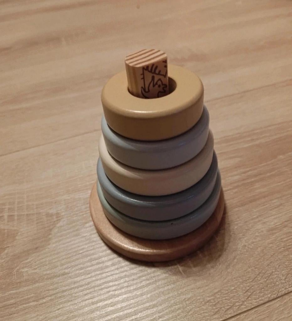 Houten stapeltoren, Ophalen, Zo goed als nieuw