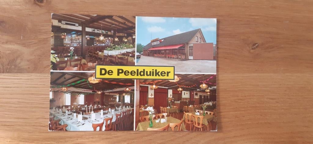 Elsendorp Café Wegrestaurant de Peelduiker, Verzamelen, Ophalen of Verzenden, 1960 tot 1980, Ongelopen, Noord-Brabant