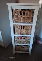 Ladekastje rotan, Ophalen, Gebruikt, 50 tot 100 cm, 3 of 4 laden