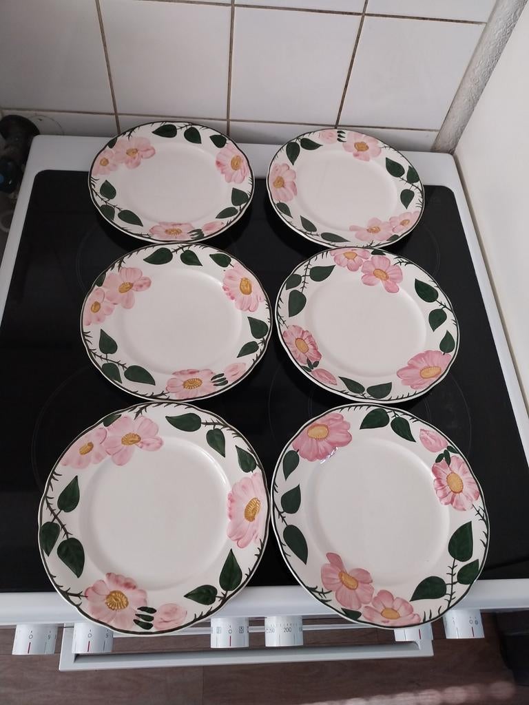 Villeroy & Boch Wild Rose ontbijtborden, Huis en Inrichting, Keuken | Servies, Ophalen of Verzenden, Zo goed als nieuw, Bord(en)