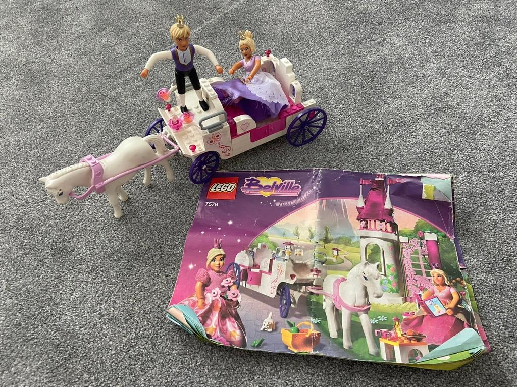 Lego Belville onderdelen prins en prinses 7578, Kinderen en Baby's, Speelgoed | Duplo en Lego, Ophalen of Verzenden, Gebruikt