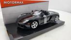 MotorMax, Porsche Carrera GT, zwart, Ophalen of Verzenden, Nieuw, Auto, Motormax