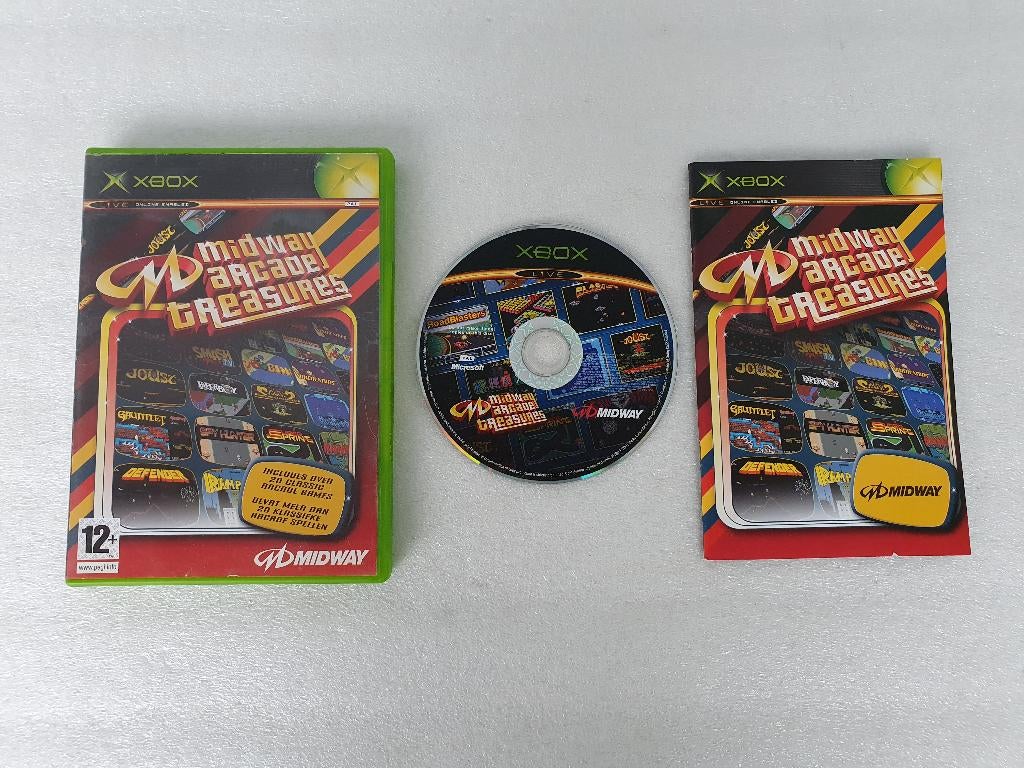 Xbox: Midway Arcade Treasures, 1 speler, Ophalen of Verzenden, Gebruikt, Vanaf 3 jaar