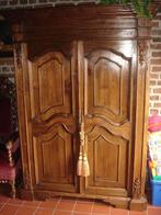 UNIEKE TEAKHOUTEN 2-deurs gesloten KAST Flamant handgemaakt, Ophalen