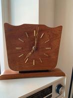 Jakob Palmtag +/- '30-40 - Messing/Hout tafelklok, 220v, Ophalen of Verzenden