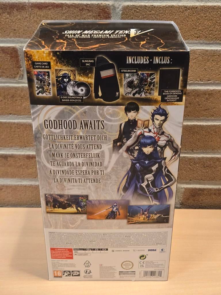 Shin Megami Tensei V Fall Of Man Premium Edition - Switch, Spelcomputers en Games, Games | Nintendo Switch, Nintendo, Support.nintendo.nl