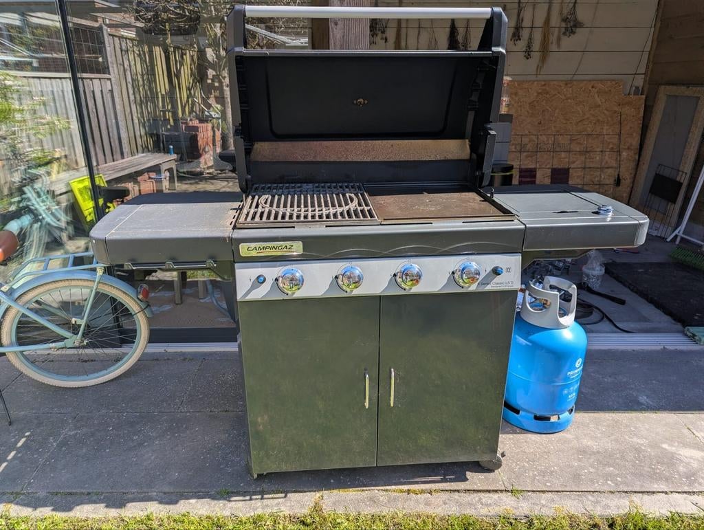 Campingaz gasbarbecue Classic LS D met zijbrander, Ophalen, Gebruikt, Campingaz