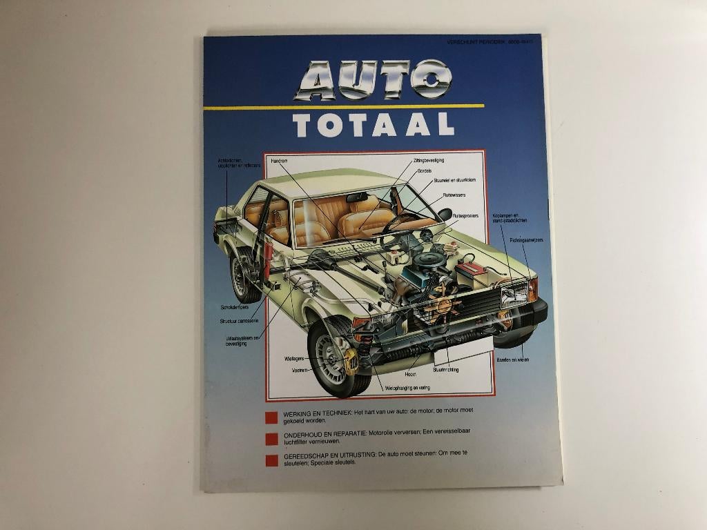 B907 Auto Totaal 8808-W411 Alles over onderhoud reparatie, Ophalen of Verzenden, Gelezen, Algemeen