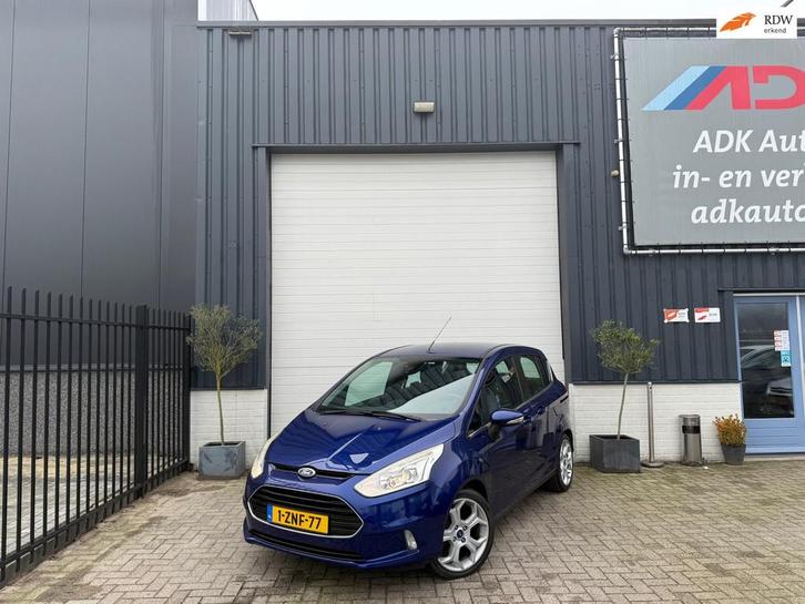 Ford B-Max 1.0 EcoBoost Titanium CAMERA/NAVI/TREKHAAK/2X PDC, Auto's, Ford, Bedrijf, Te koop, B-Max, ABS, Achteruitrijcamera, Airbags