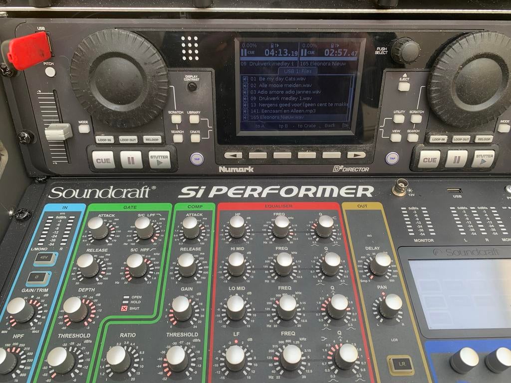 Numark D2 USB speler, Ophalen of Verzenden, Gebruikt, Dj-set, Numark