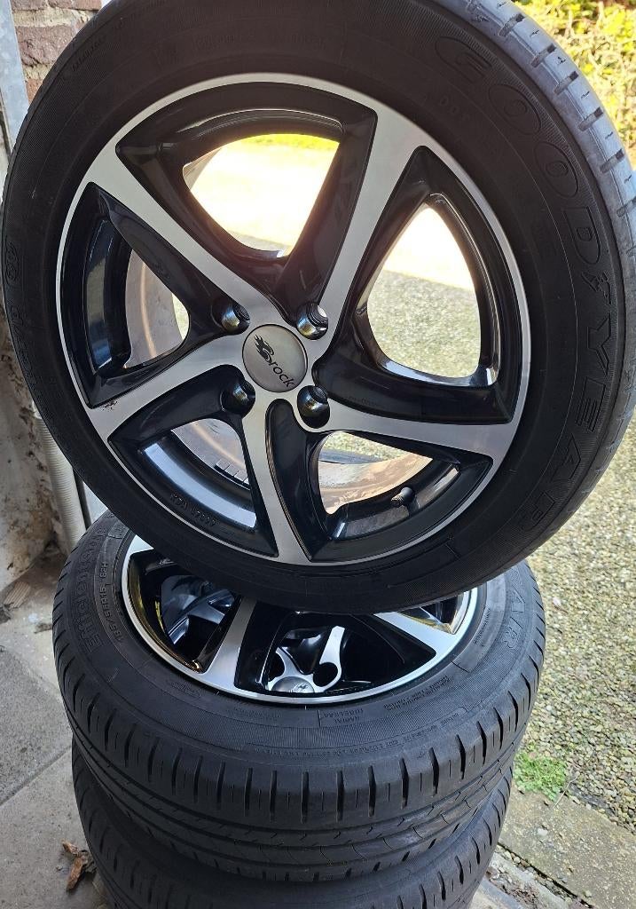 Top Alu Wielen, 4x98 oa. Alfa, Fiat,Meno,Ford Ka, Ophalen, Gebruikt, 15 inch, Banden en Velgen