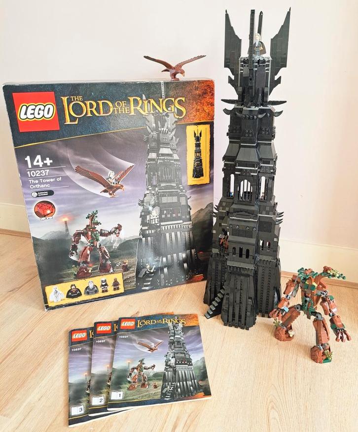LEGO 10237 Tower of Orthanc, Lord of the Rings, Kinderen en Baby's, Speelgoed | Duplo en Lego, Gebruikt, Lego, Complete set, Ophalen