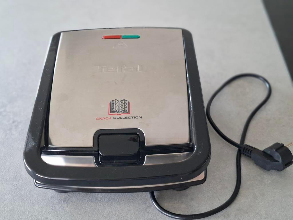 Tefal  Snack Collection, Ophalen of Verzenden, Uitneembare platen, Zo goed als nieuw