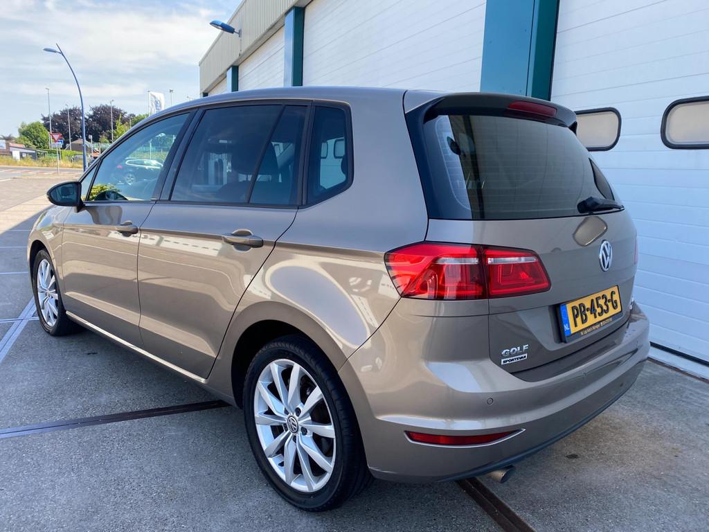 Volkswagen Golf Sportsvan 1.6 TDI Highline DSG Automaat !, Auto's, Stof, Gebruikt, Golf Sportsvan, Diesel