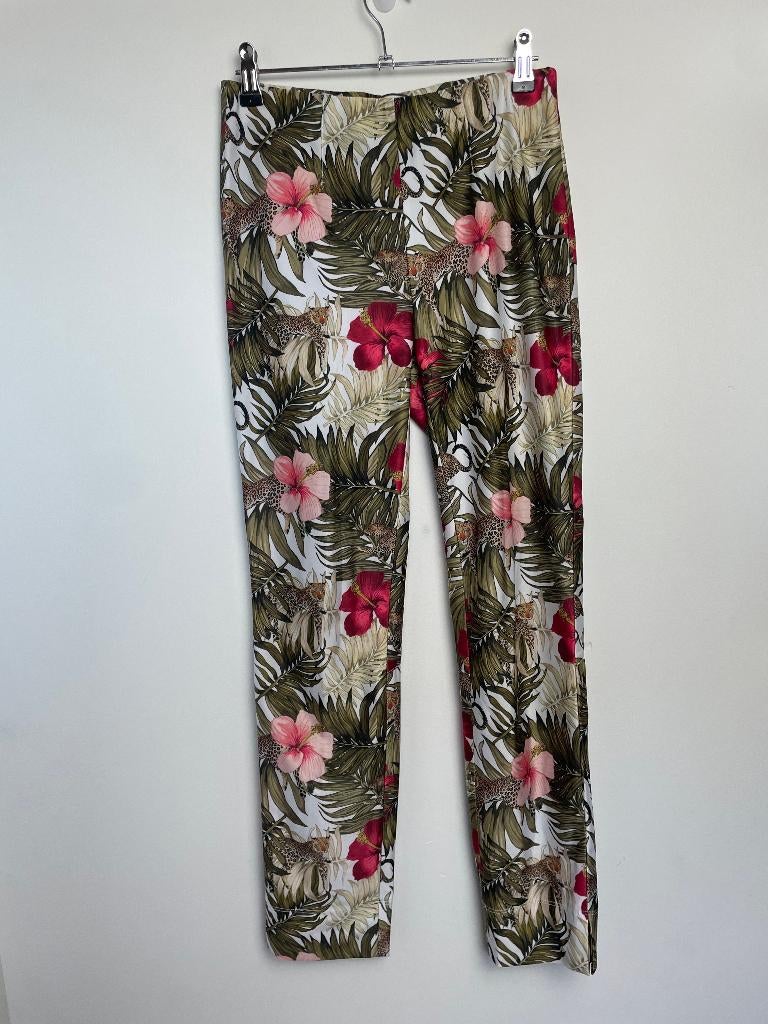 Seductive Sabrina legging broek 34 tropical print bloemen, Kleding | Dames, Broeken en Pantalons, Seductive, Ophalen of Verzenden