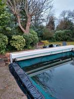 Zwembadzeil / afdekzeil 10x5m met opslagomhulsel, Tuin en Terras, Zwembaden, Ophalen, Gebruikt, Minder dan 80 cm, Overige typen