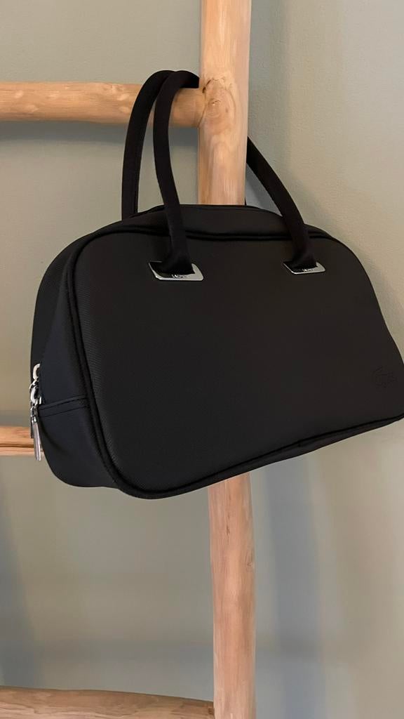 Lacoste tas zwart, Ophalen of Verzenden, Zo goed als nieuw, Zwart, Handtas