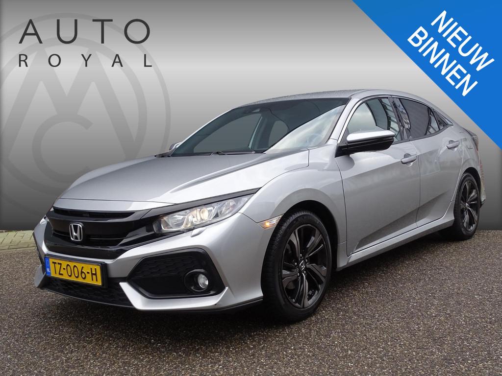 Honda Civic 1.0 i-VTEC Elegance NAVIGATIE | STOELVERWARMING, Auto's, Honda, Stof, Gebruikt, Euro 6, 1246 kg