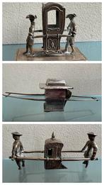 Zilver miniatuur beeldjes Koetsdrager Thema 3 stuks 1 koop, Ophalen of Verzenden, Zilver