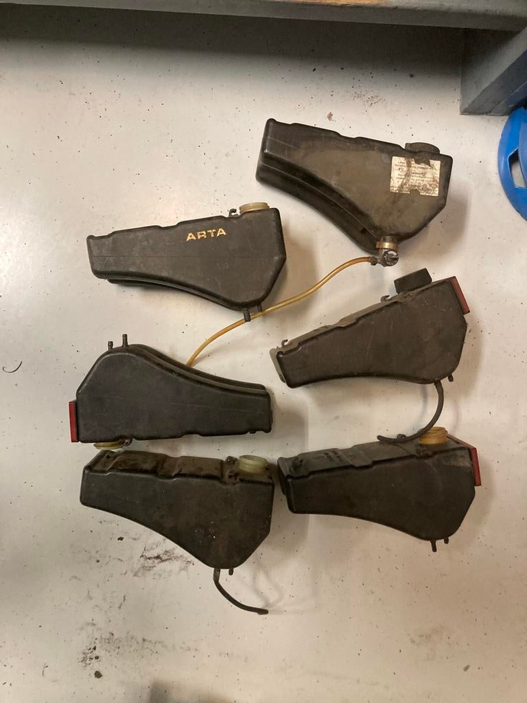 6 x tank spartamet partij, Ophalen of Verzenden, Gebruikt, Tank