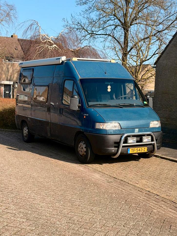 Fiat Ducato Camper, Caravans en Kamperen, Campers, Particulier, tot en met 2, Buscamper of Camperbus, Fiat, Fiat, Diesel, Handgeschakeld