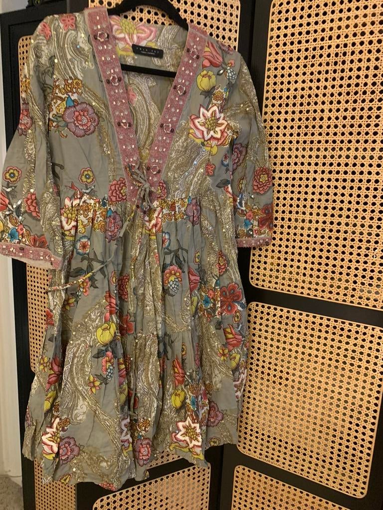 Simona Barbieri Twin Set jurk S, Kleding | Dames, Verzenden, Zo goed als nieuw, Maat 38/40 (M)