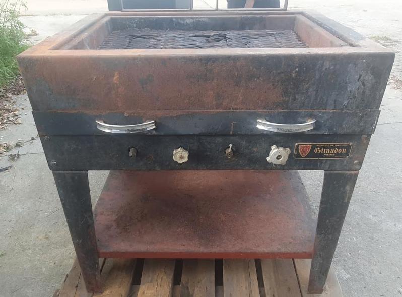 Barbecue vintage Giraudon, Ophalen, Gebruikt