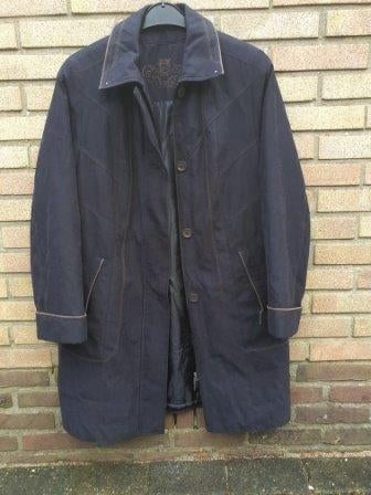 Lebek damesjas mt.38 drie-kwart lang in zwart polyester, Kleding | Dames, Jassen | Winter, Maat 38/40 (M), Zwart, Ophalen of Verzenden