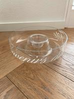 Riviera Maison schaal met dipkom - Zo goed als nieuw, Kunststof, Schaal, Rond, Ophalen of Verzenden