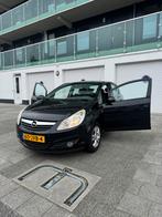 Opel Corsa 1.2 16V 5 Deurs 2009 Zwart (185.000km), Auto's, Opel, Voorwielaandrijving, 4 cilinders, 1229 cc, Origineel Nederlands