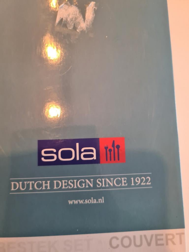 Sola Tivoli Bestekset 50-delig voor 6 personen, Huis en Inrichting, Keuken | Bestek, Nieuw, Ophalen of Verzenden, Rvs of Chroom