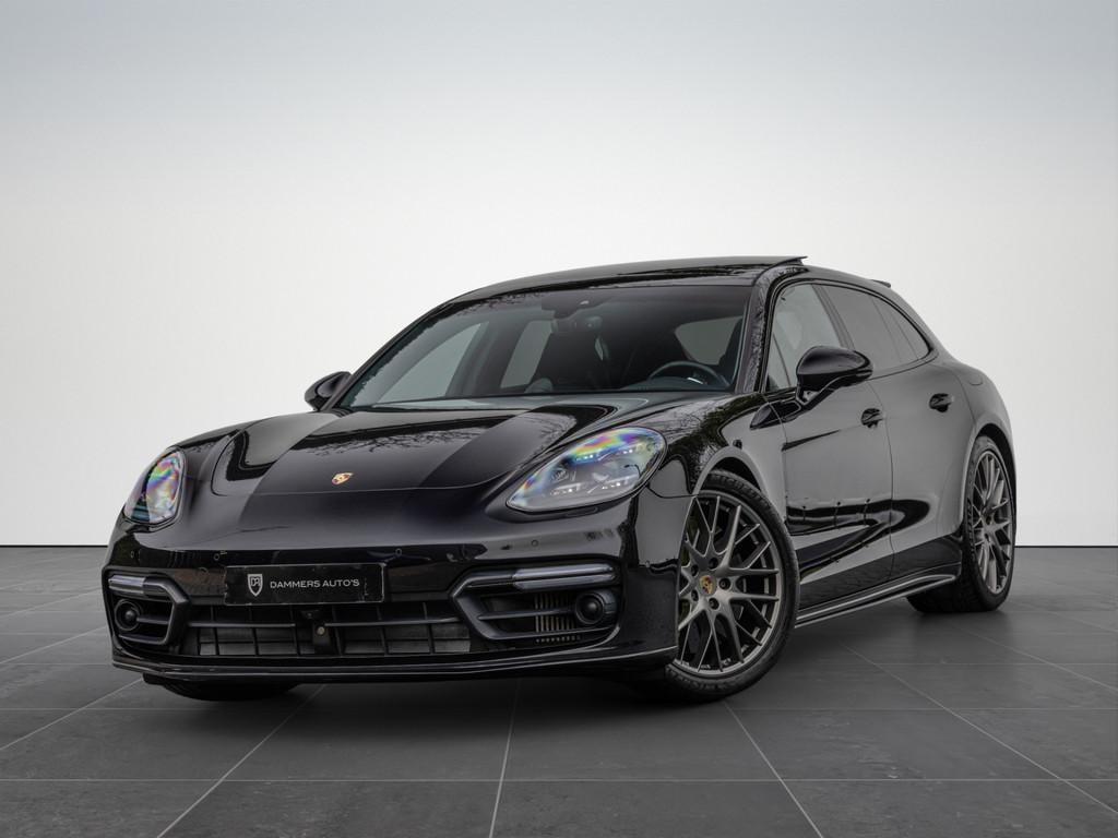 Porsche Panamera Sport Turismo 4.0 Turbo S E-Hybrid 680pk Pa, Auto's, Porsche, Automaat, Gebruikt, Zwart, Vierwielaandrijving