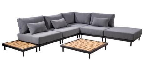 Natsu cornerset YOI van €3.999,- voor €1.500,-!, Tuin en Terras, Tuinsets en Loungesets, 6 zitplaatsen, Bank, Ophalen of Verzenden