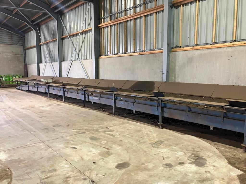 Halmeck sorteerlijn voor planten, Ophalen