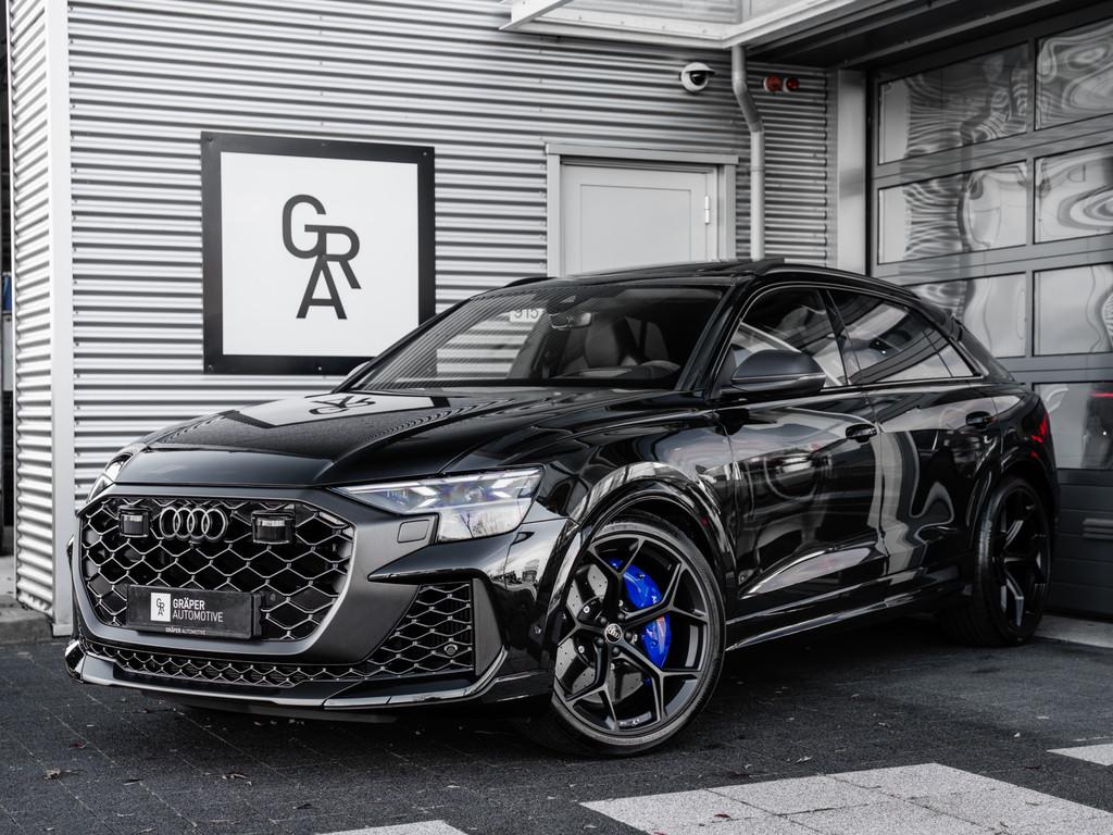 Audi RSQ8 4.0 TFSI quattro Performance | B&O 3D | Carbon | R, Gebruikt, Zwart, Zwart, Leder