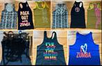 Zumba tanktops XS/S - diverse kleuren, zo goed als nieuw, Zwart, Ophalen of Verzenden, Maat 34 (XS) of kleiner, Fitness of Aerobics