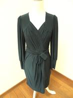 N11 DARLING jurk travelstof grijs maat M = 36 Ned, Kleding | Dames, Jurken, Ophalen of Verzenden, Zo goed als nieuw, Knielengte