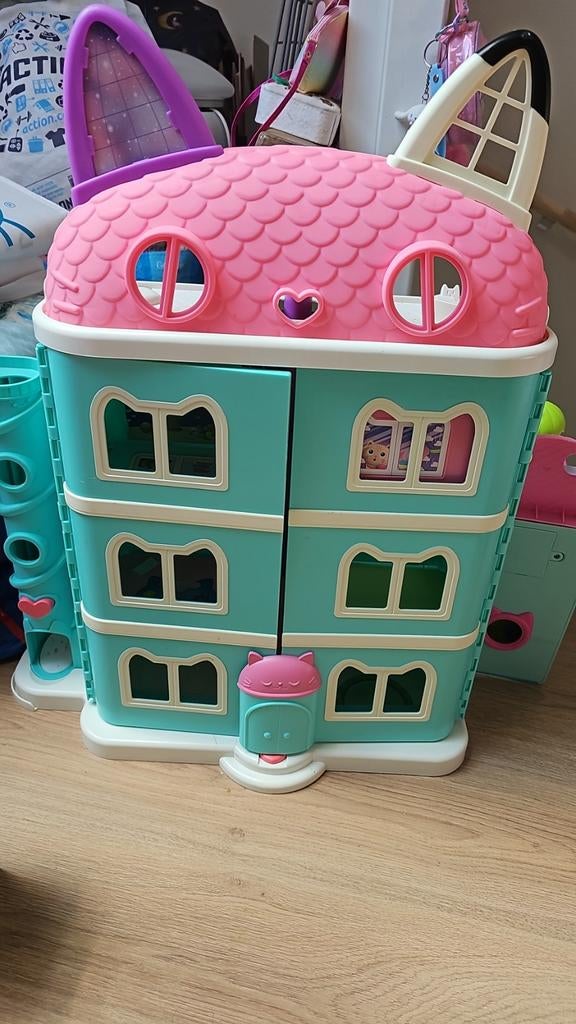 Gabby Dollhouse poppenhuis, Ophalen of Verzenden, Zo goed als nieuw, Poppenhuis