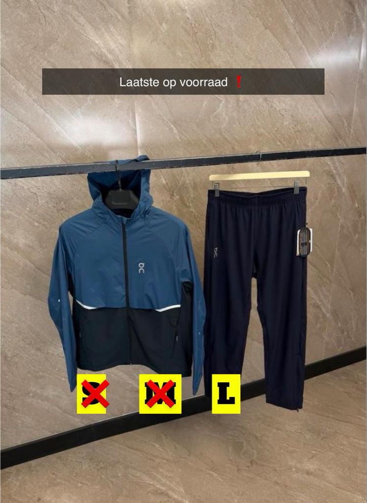 On Cloud Trainingspakken - Diverse kleuren - Maat L, Kleding | Heren, Sportkleding, Maat 52/54 (L), Overige kleuren, Nieuw, Ophalen of Verzenden