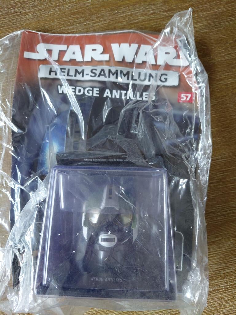 Star Wars Miniatuur Helm Wedge Antilles - Nieuw, Ophalen of Verzenden, Nieuw, Replica
