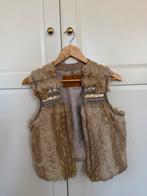 Goosecraft leren gilet met imitatiebont - Maat M, Ophalen, Zo goed als nieuw, Maat 38/40 (M), Zwart