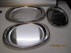 rvs design alessi schalen set 40,5/35,5/31 cm lengte (328), Overige materialen, Gebruikt, Schaal, Ophalen of Verzenden