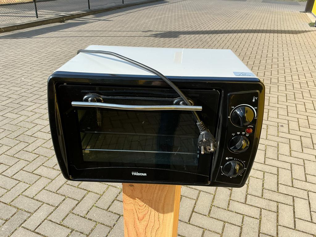Tristar Bakoven OV-1421 - Ideaal voor op de camping!, Ophalen, Minder dan 45 cm, Minder dan 45 cm, Oven