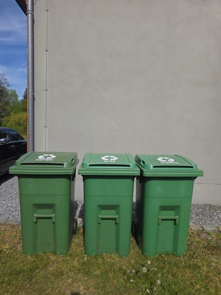 afvalcontainer - kliko, Ophalen, Kunststof, Minder dan 50 cm